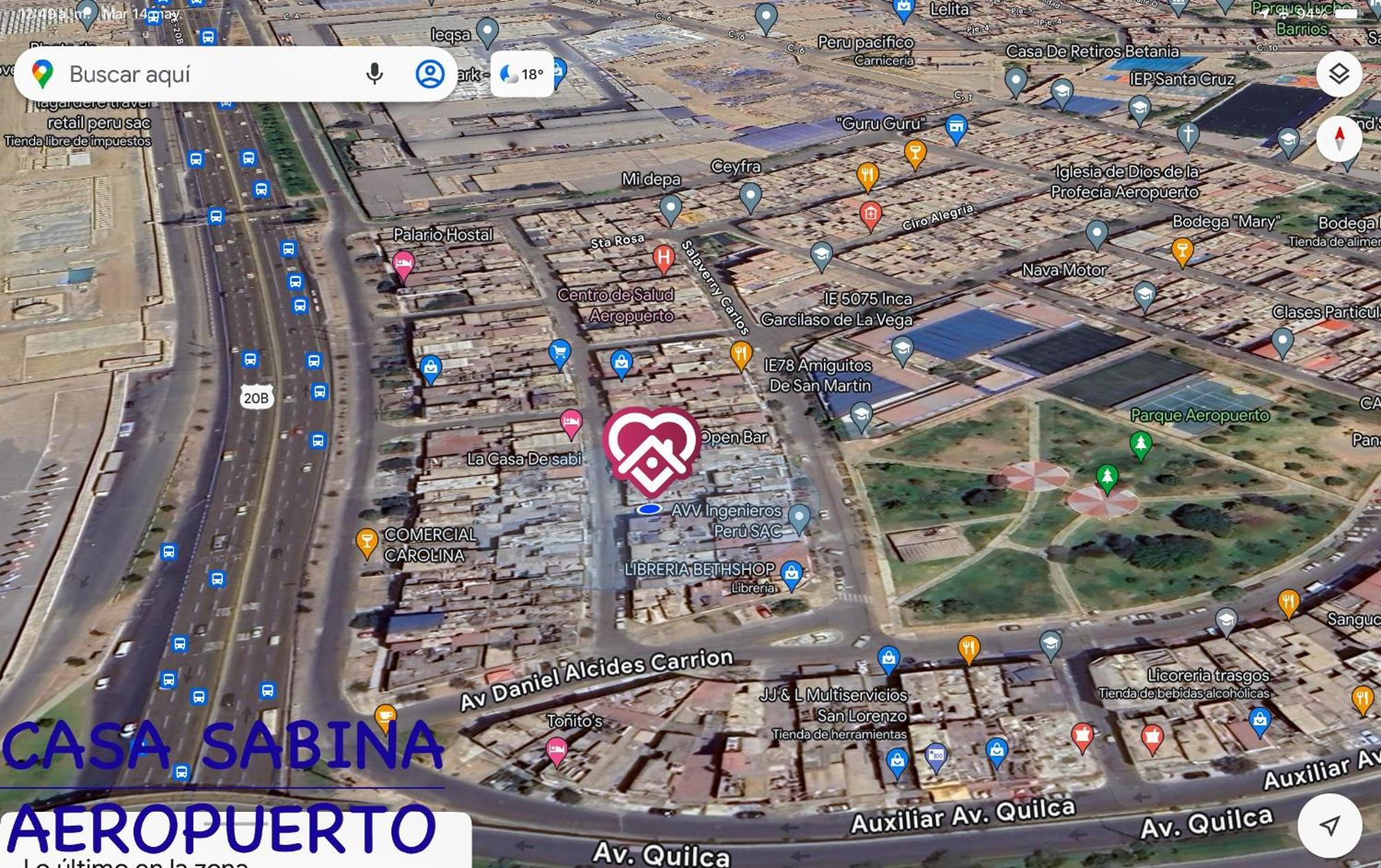 Casa Sabina Nuevo Aeropuerto Séjour chez l'habitant